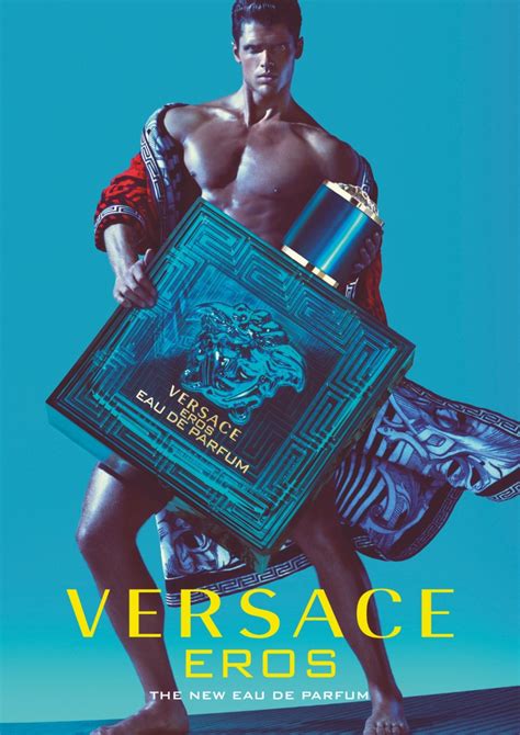 versace advert model